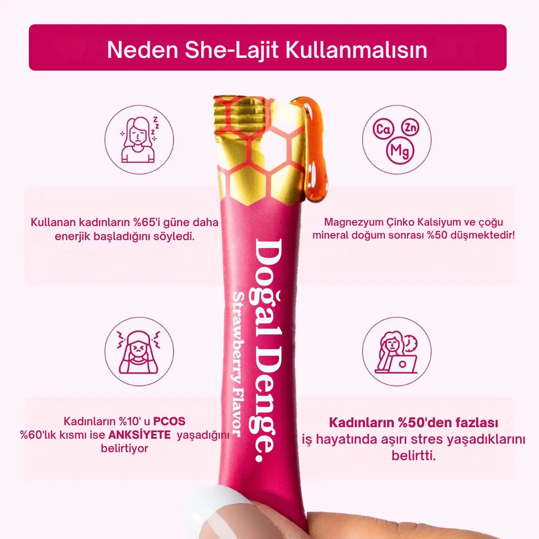 Doğal Denge ™ She-Lajit Doğal Libido Ve Performans Artırıcı Gıda Takviyesi