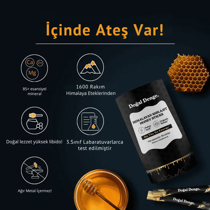 Doğal Denge ™ Shilajit Doğal Testesteron Ve Performans Artırıcı Gıda Takviyesi
