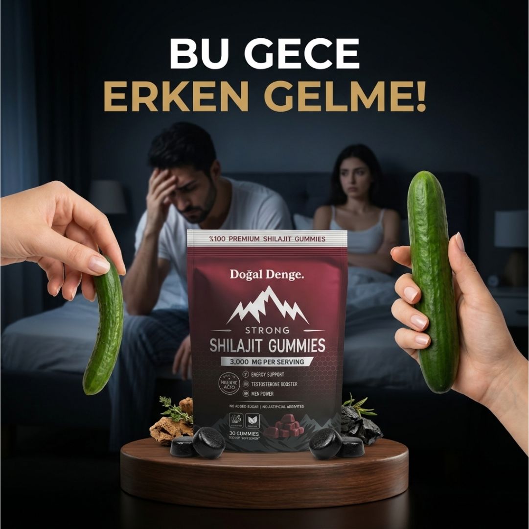 Doğal Denge™ Premium Shilajit-Doğal Testosteron ve Performans Arttırıcı Gıda Takviyesi