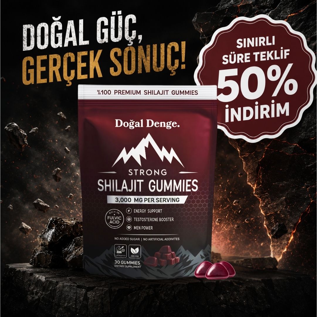 DD™Shilajit Mumiyo Shilajit İçeren Gıda Takviyesi